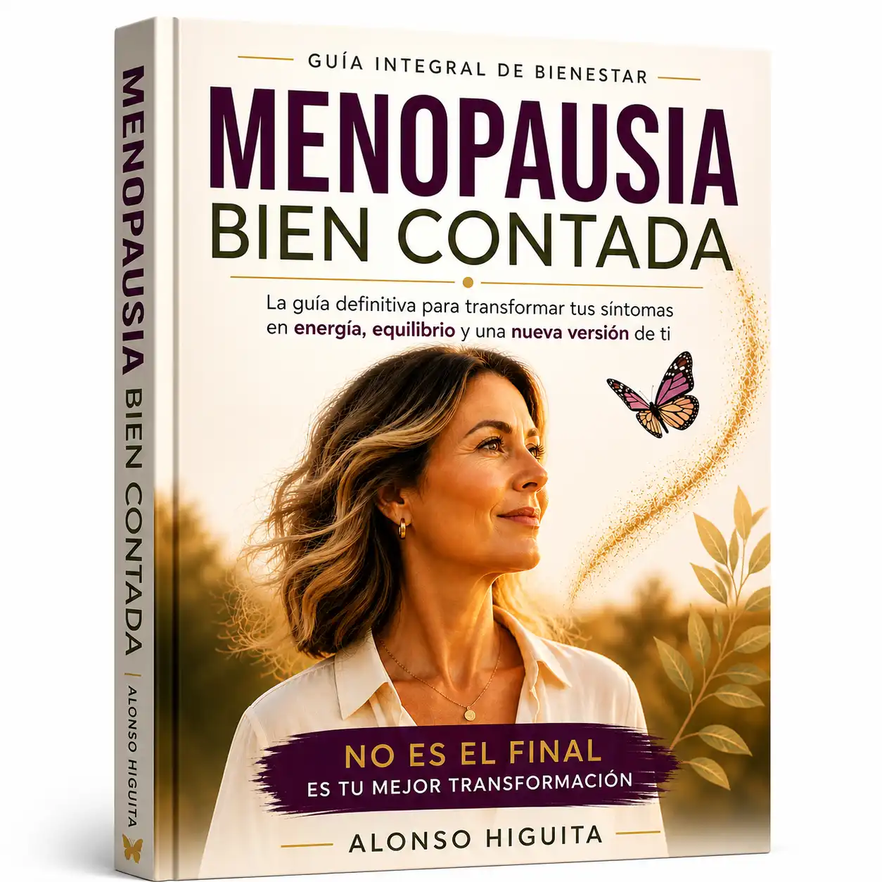 Portada del libro Menopausia Bien Contada, de Alonso Higuita